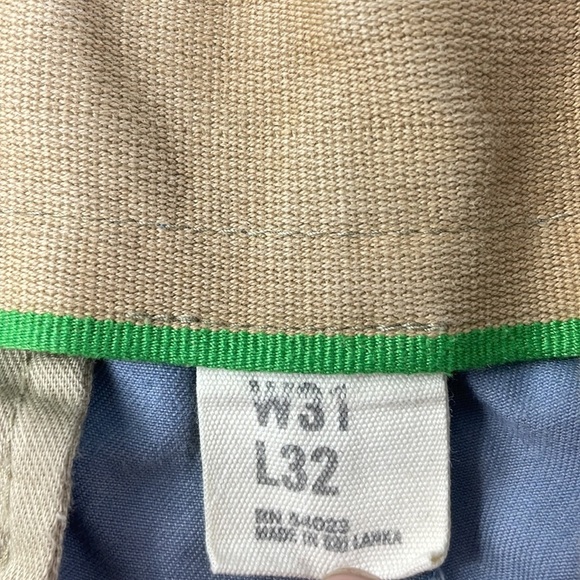 Gap Mens Lived in Straight Light Blue Grey Pants, size 31x32 - Picture 2 of 11